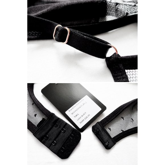 NEW SAMPLE LOT 5 pc Bras Bralettes Thong Intimates - Picture 3 of 12